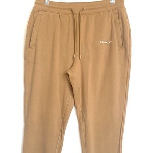(A9) ALPHALETE Womens Core Joggers in, Color Tan, NWT, Size XXL